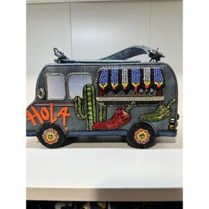 Mary Frances TACO 🌮 TRUCK Handbag. Unique and Rare!